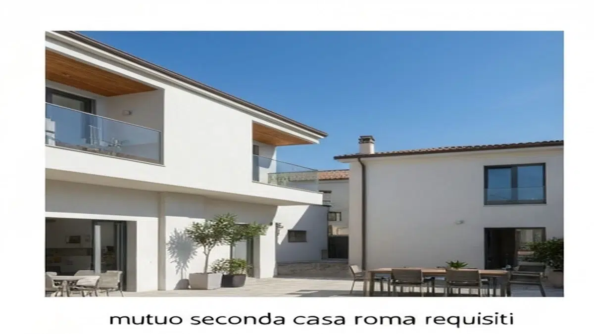 Mutuo Seconda Casa Roma: Requisiti e Differenze dal Mutuo Prima Casa