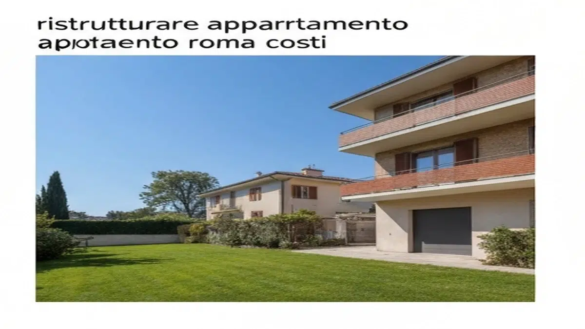 Ristrutturare Appartamento Roma: Costi Reali 2026